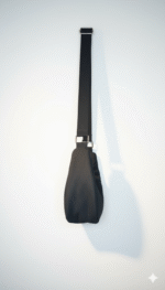 Handmade Black Cotton canvas sling /crossbody Bag – Eco-Friendly for girls Everyday & everywhere uses - Image 5